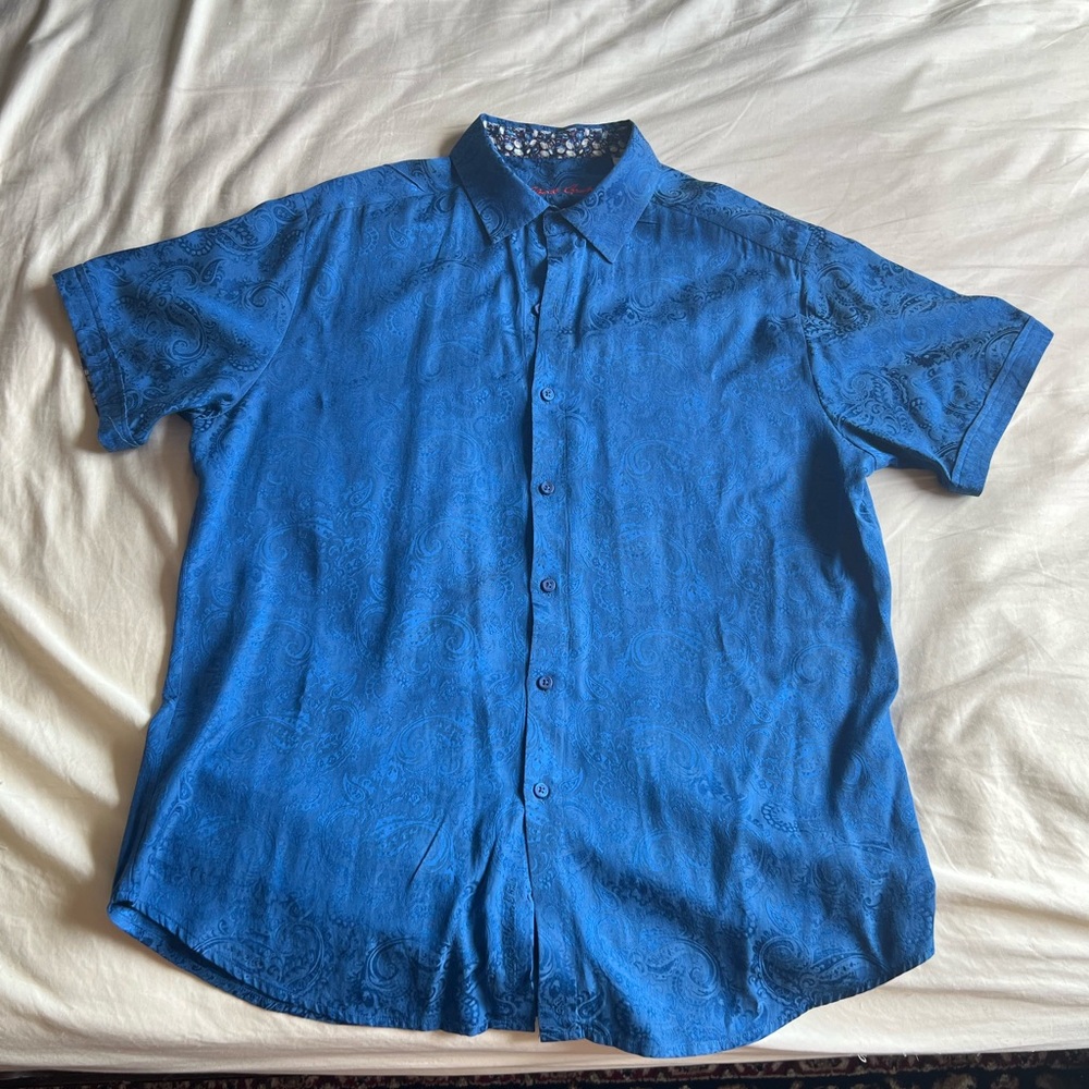 Robert Graham Limited Edition short sleeve button up shirt